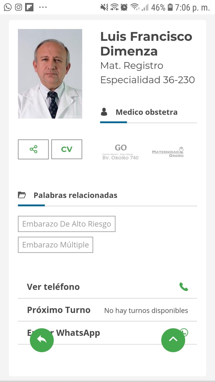 Dr. Luis Francisco Dimenza